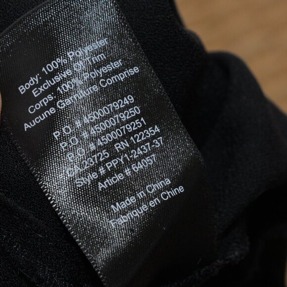 Aritzia Babaton Hamish Turtleneck Top Black Sz S - Picture 8 of 8